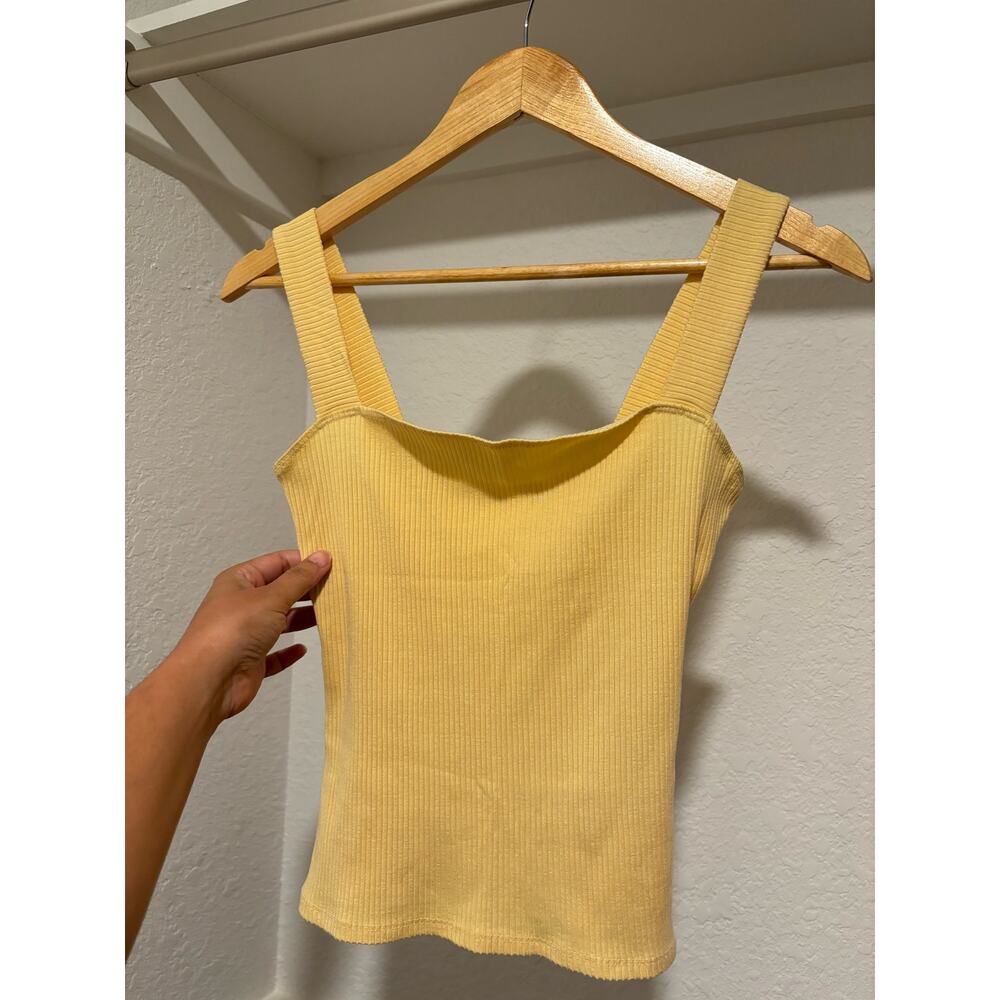 Reformation Yellow Tank Top Sz S